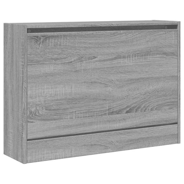 Pantofar, gri sonoma, 80x21x57 cm, lemn compozit - WALTI WALTI