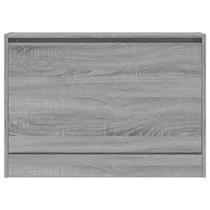 Pantofar, gri sonoma, 80x21x57 cm, lemn compozit - WALTI WALTI