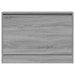 Pantofar, gri sonoma, 80x21x57 cm, lemn compozit - WALTI WALTI