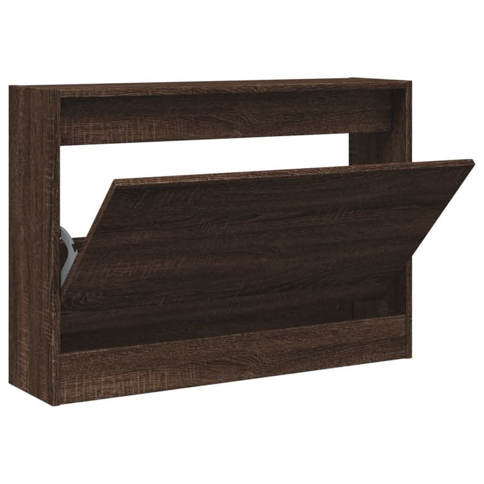 Pantofar, stejar maro, 80x21x57 cm, lemn compozit - WALTI WALTI
