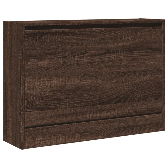 Pantofar, stejar maro, 80x21x57 cm, lemn compozit - WALTI WALTI