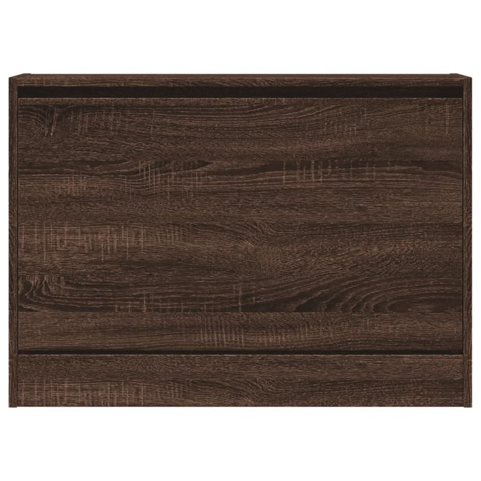 Pantofar, stejar maro, 80x21x57 cm, lemn compozit - WALTI WALTI