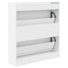 Pantofar, alb, 80x21x87,5 cm, lemn compozit - WALTI WALTI