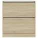 Pantofar, stejar sonoma, 80x21x87,5 cm, lemn compozit - WALTI WALTI