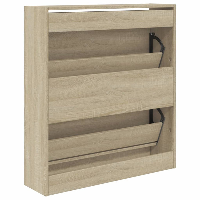 Pantofar, stejar sonoma, 80x21x87,5 cm, lemn compozit - WALTI WALTI