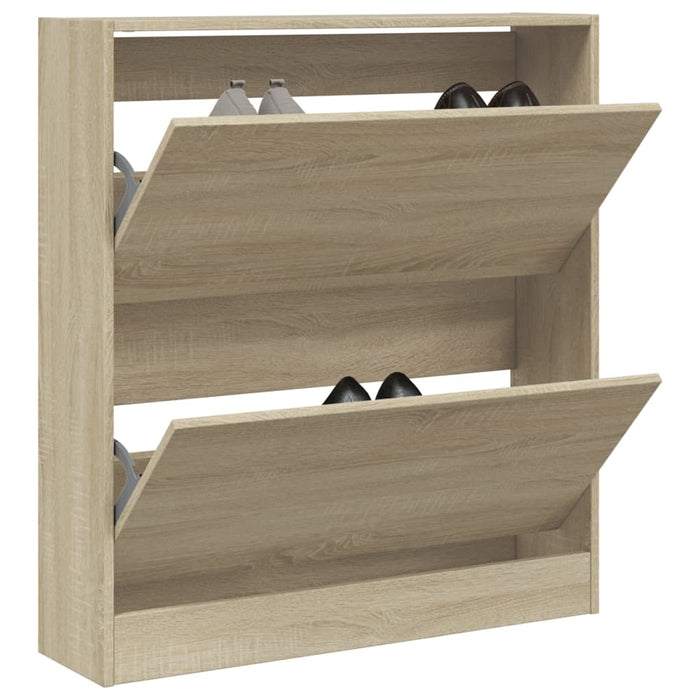 Pantofar, stejar sonoma, 80x21x87,5 cm, lemn compozit - WALTI WALTI
