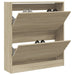 Pantofar, stejar sonoma, 80x21x87,5 cm, lemn compozit - WALTI WALTI