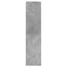 Pantofar, gri beton, 80x21x87,5 cm, lemn prelucrat - WALTI WALTI