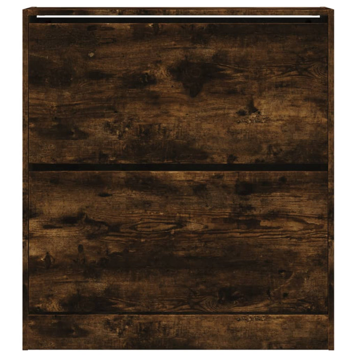 Pantofar, stejar fumuriu, 80x21x87,5 cm, lemn compozit - WALTI WALTI