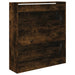 Pantofar, stejar fumuriu, 80x21x87,5 cm, lemn compozit - WALTI WALTI