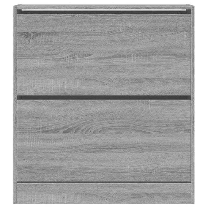 Pantofar, gri sonoma, 80x21x87,5 cm, lemn prelucrat - WALTI WALTI