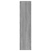 Pantofar, gri sonoma, 80x21x87,5 cm, lemn prelucrat - WALTI WALTI