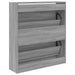 Pantofar, gri sonoma, 80x21x87,5 cm, lemn prelucrat - WALTI WALTI