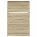 Pantofar, stejar sonoma, 80x21x125,5 cm, lemn compozit - WALTI WALTI