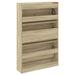 Pantofar, stejar sonoma, 80x21x125,5 cm, lemn compozit - WALTI WALTI