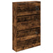 Pantofar, stejar fumuriu, 80x21x125,5 cm, lemn compozit - WALTI WALTI