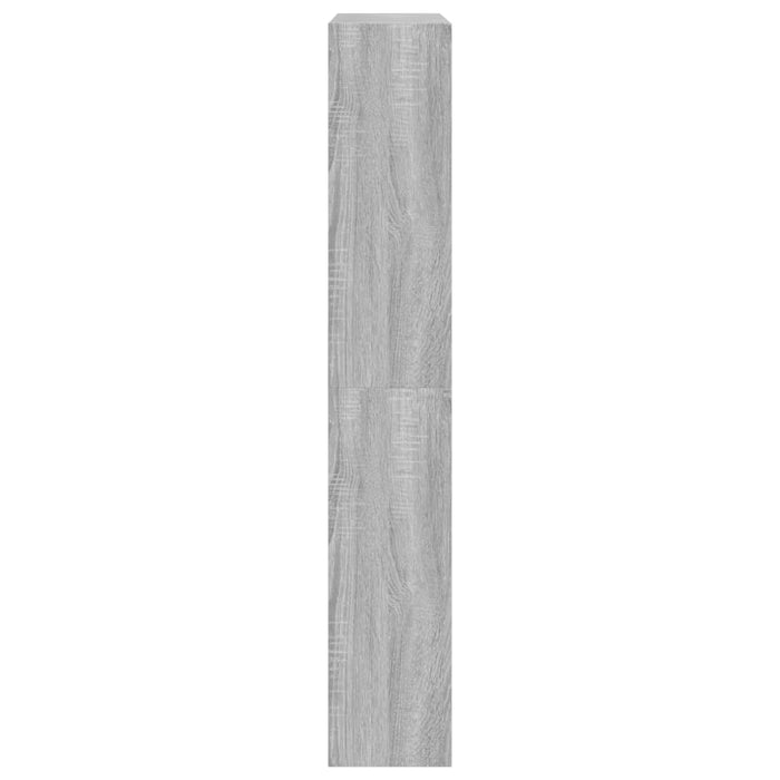 Pantofar, gri sonoma, 80x21x125,5 cm, lemn prelucrat - WALTI WALTI