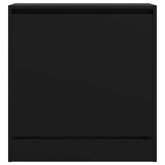 Pantofar, negru, 60x34x63,5 cm, lemn compozit - WALTI WALTI