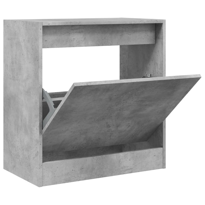Pantofar, gri beton, 60x34x63,5 cm, lemn compozit - WALTI WALTI