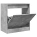 Pantofar, gri beton, 60x34x63,5 cm, lemn compozit - WALTI WALTI