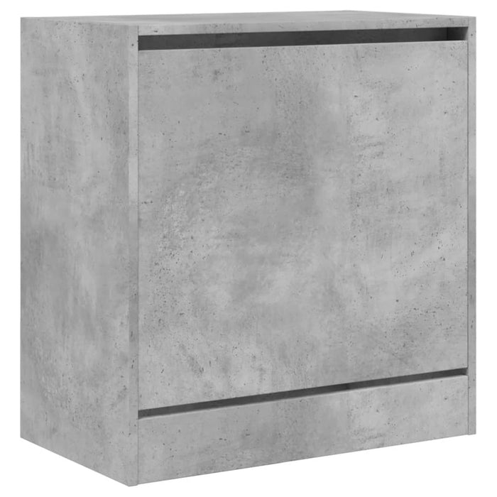 Pantofar, gri beton, 60x34x63,5 cm, lemn compozit - WALTI WALTI