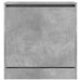 Pantofar, gri beton, 60x34x63,5 cm, lemn compozit - WALTI WALTI