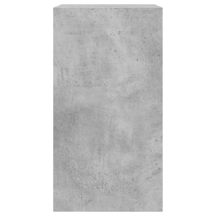 Pantofar, gri beton, 60x34x63,5 cm, lemn compozit - WALTI WALTI