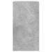 Pantofar, gri beton, 60x34x63,5 cm, lemn compozit - WALTI WALTI
