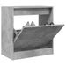 Pantofar, gri beton, 60x34x63,5 cm, lemn compozit - WALTI WALTI