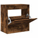 Pantofar, stejar fumuriu, 60x34x63,5 cm, lemn compozit - WALTI WALTI