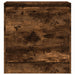 Pantofar, stejar fumuriu, 60x34x63,5 cm, lemn compozit - WALTI WALTI