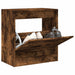 Pantofar, stejar fumuriu, 60x34x63,5 cm, lemn compozit - WALTI WALTI