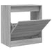 Pantofar, gri sonoma, 60x34x63,5 cm, lemn prelucrat - WALTI WALTI
