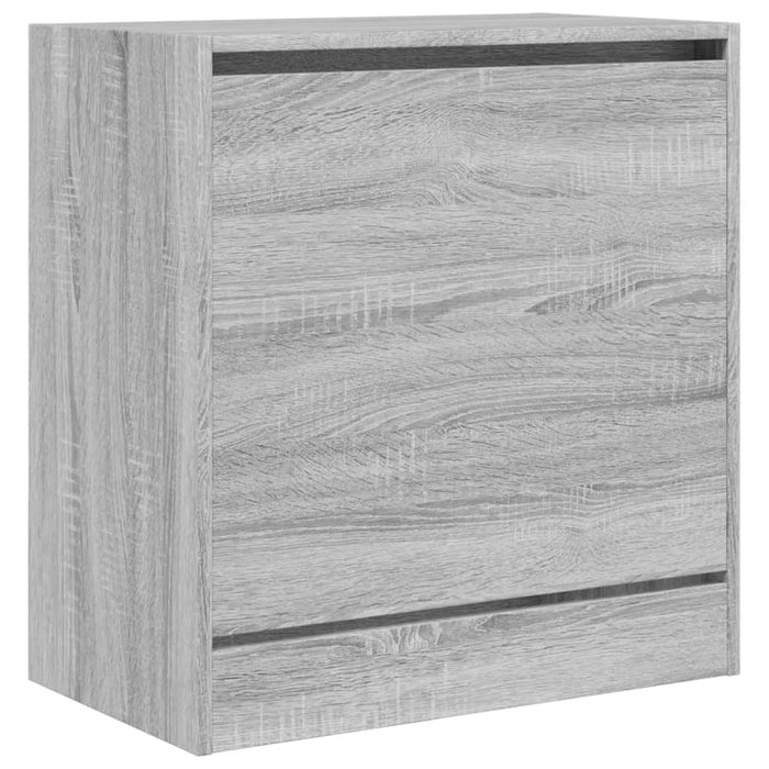 Pantofar, gri sonoma, 60x34x63,5 cm, lemn prelucrat - WALTI WALTI