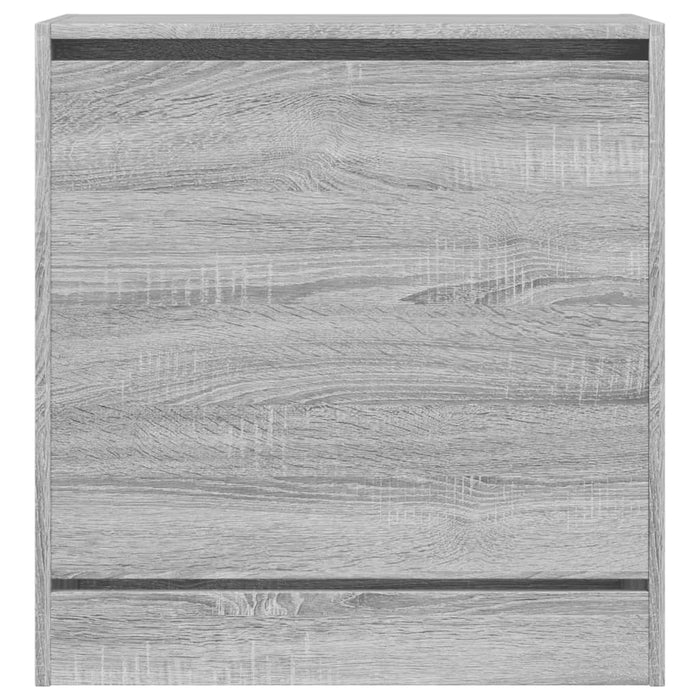 Pantofar, gri sonoma, 60x34x63,5 cm, lemn prelucrat - WALTI WALTI