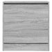 Pantofar, gri sonoma, 60x34x63,5 cm, lemn prelucrat - WALTI WALTI