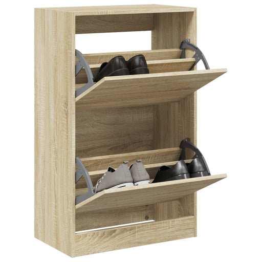 Pantofar, stejar sonoma, 60x34x96,5 cm, lemn compozit - WALTI WALTI