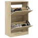 Pantofar, stejar sonoma, 60x34x96,5 cm, lemn compozit - WALTI WALTI