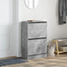 Pantofar, gri beton, 60x34x96,5 cm, lemn compozit - WALTI WALTI