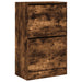 Pantofar, stejar fumuriu, 60x34x96,5 cm, lemn compozit - WALTI WALTI