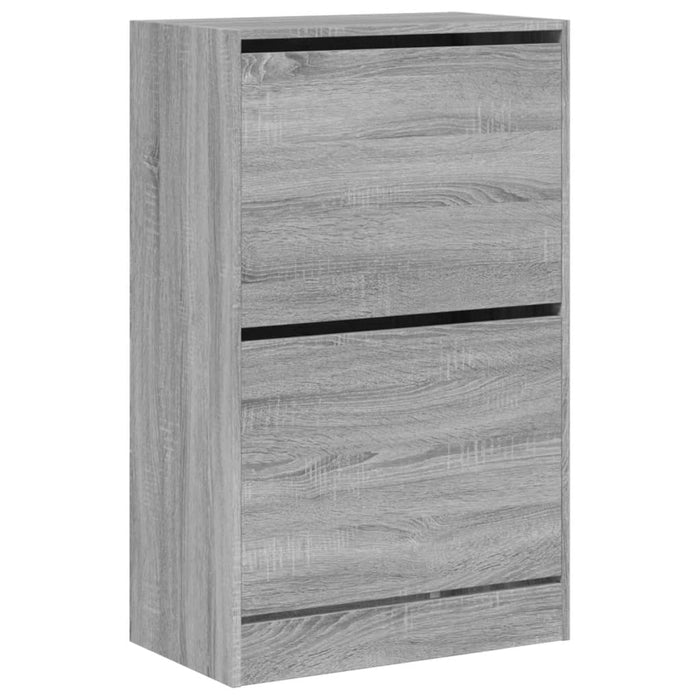 Pantofar, gri sonoma, 60x34x96,5 cm, lemn compozit - WALTI WALTI