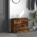 Pantofar, stejar fumuriu, 80x34x63 cm, lemn compozit - WALTI WALTI