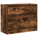 Pantofar, stejar fumuriu, 80x34x63 cm, lemn compozit - WALTI WALTI