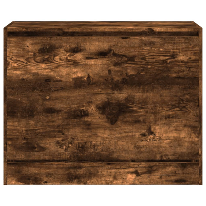 Pantofar, stejar fumuriu, 80x34x63 cm, lemn compozit - WALTI WALTI