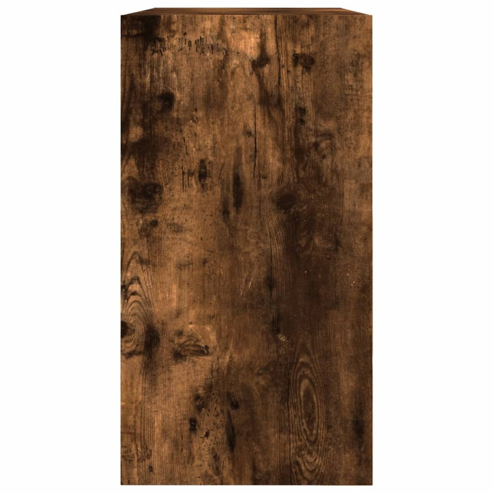 Pantofar, stejar fumuriu, 80x34x63 cm, lemn compozit - WALTI WALTI