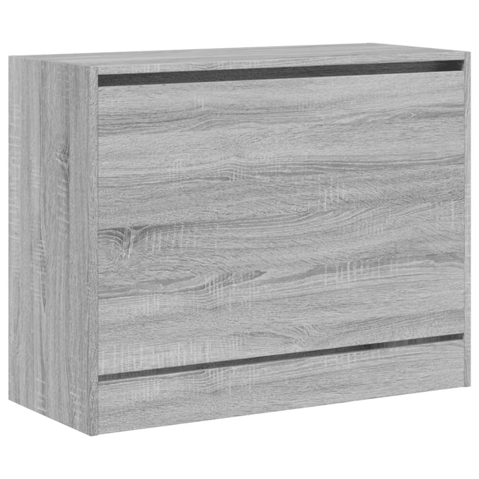 Pantofar, gri sonoma, 80x34x63 cm, lemn prelucrat - WALTI WALTI