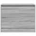 Pantofar, gri sonoma, 80x34x63 cm, lemn prelucrat - WALTI WALTI
