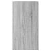 Pantofar, gri sonoma, 80x34x63 cm, lemn prelucrat - WALTI WALTI
