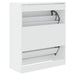 Pantofar, alb, 80x34x96,5 cm, lemn compozit - WALTI WALTI