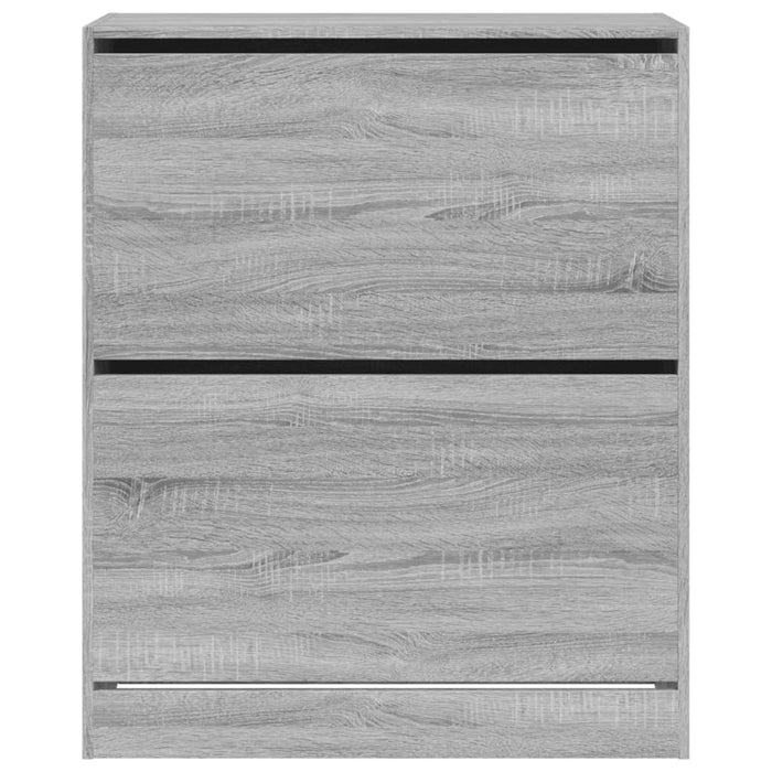 Pantofar, gri sonoma, 80x34x96,5 cm, lemn compozit - WALTI WALTI